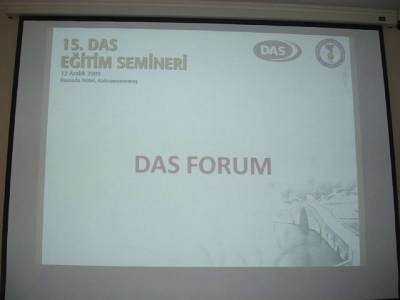 15. DAS KahramanMaraş Seminerinden Görüntüler-30