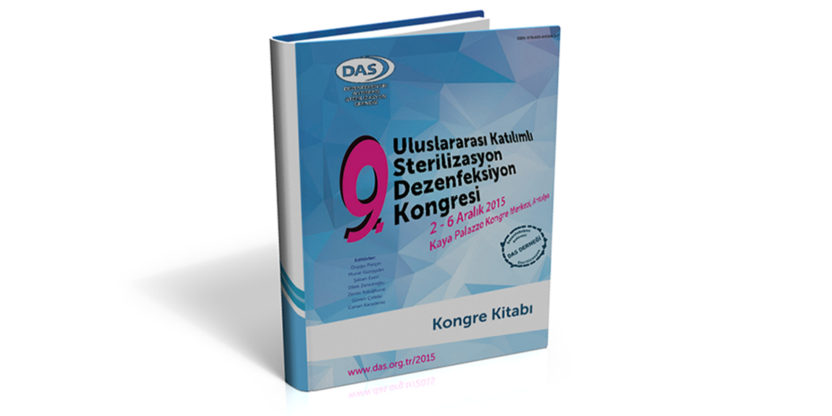 9. Sterilizasyon Dezenfeksiyon Kongresi Kongre Kitabı